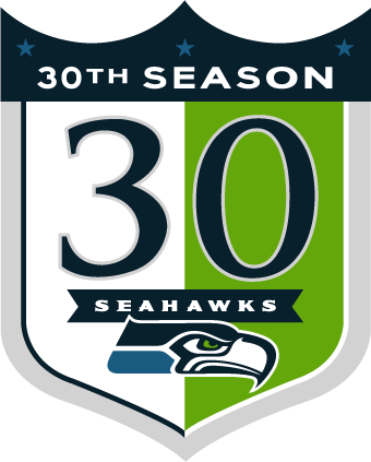 Seattle Seahawks 2005 Anniversary Logo t shirt iron on transfers